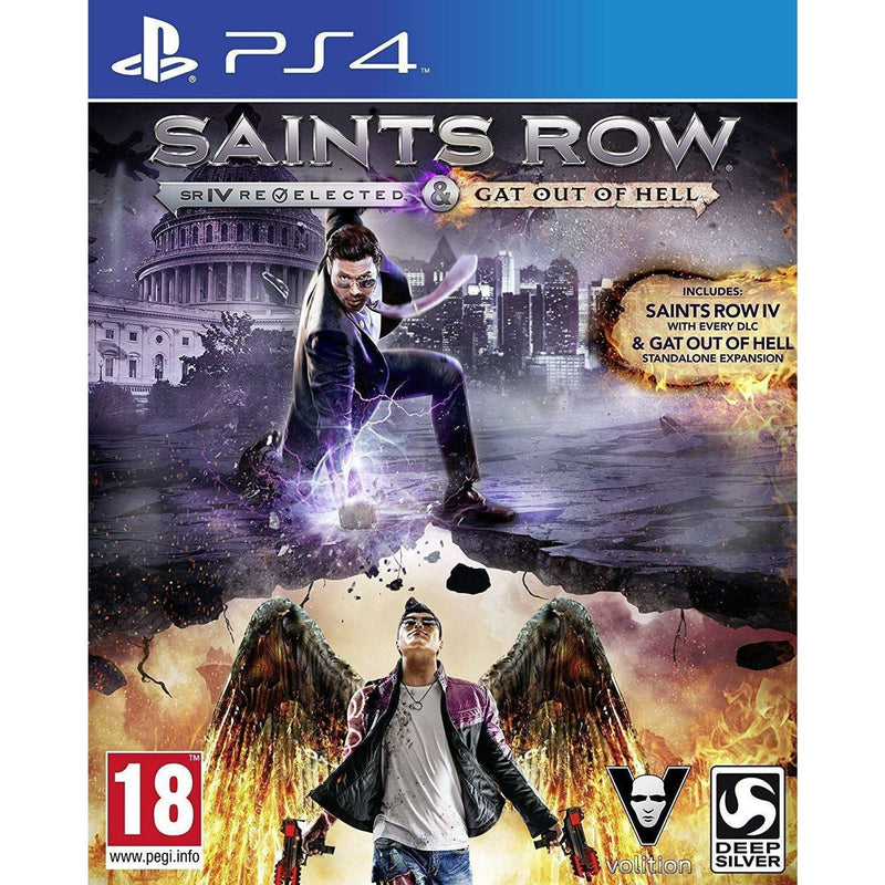 Saints Row IV 4: Re-elected & Saints Row: Gat out of Hell | Sony PlayStation 4