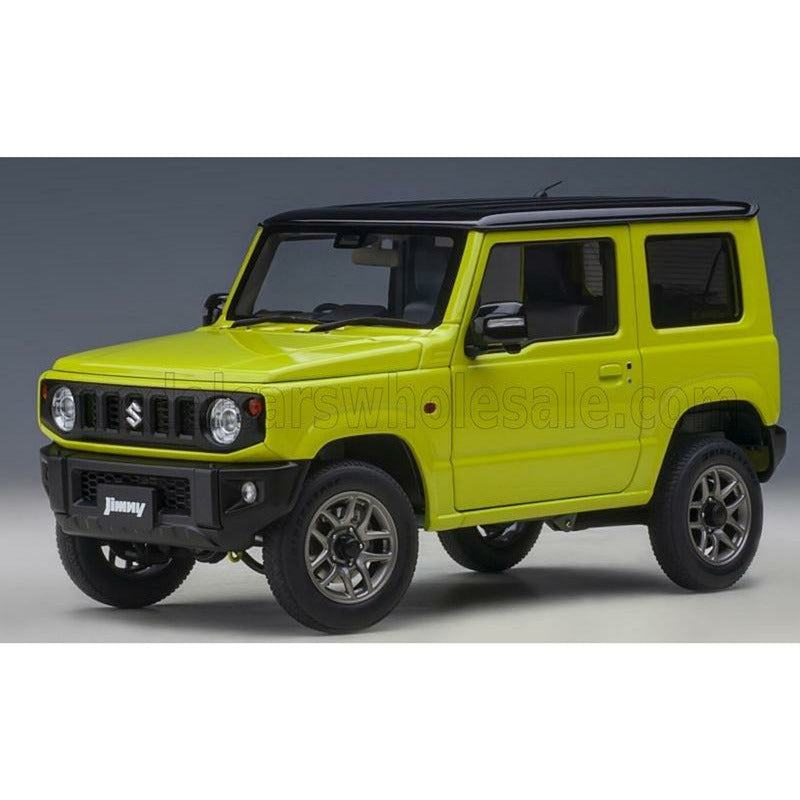 Suzuki Jimny JB64 Lhd 2018 Kinetic Yellow Black Pearl - 1:18