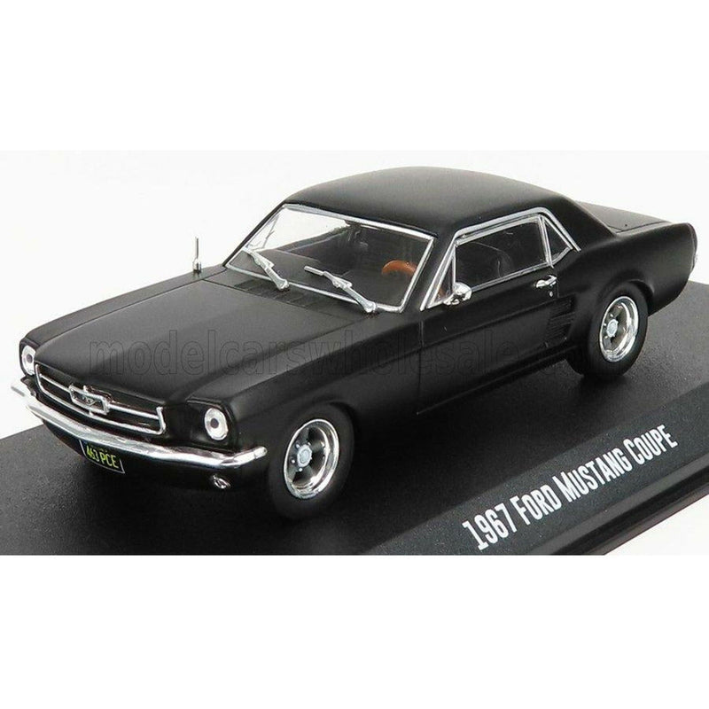 Ford USA Mustang Coupe 1967 Adonis Creed'S Matt Black - 1:43