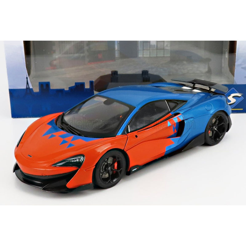 Mclaren 600Lt F1 Team Tribute Livery 2019 Orange Blue - 1:18