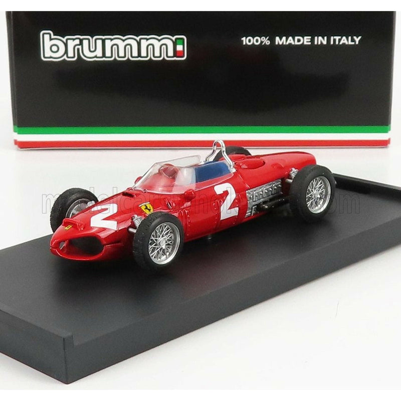 Ferrari F1 156 N 2 Winner USA GP Phil Hill 1961 World Champion Red - 1:43