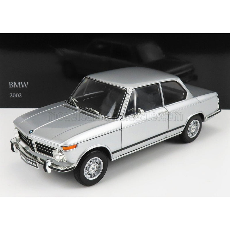 BMW 2002TII 1972 Silver - 1:18