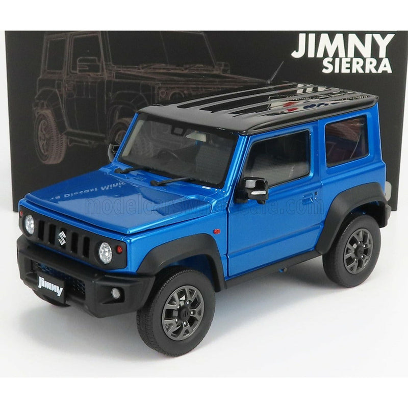 Suzuki Jimny JB64 RHD 2019 Brisk Blue - 1:18