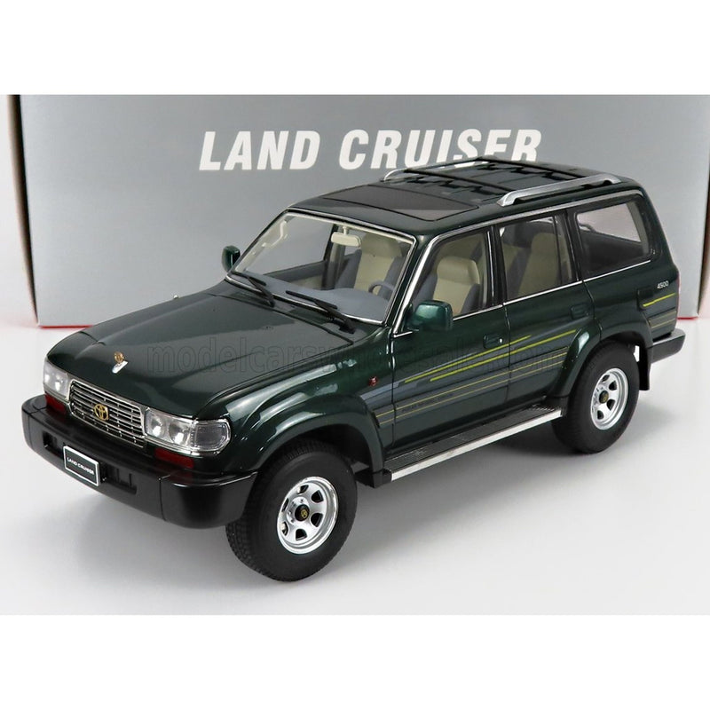 Toyota Land Cruiser J8 1990 Green - 1:18