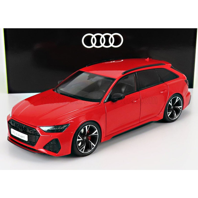 Audi A6 Rs6 Avant 2019 Red - 1:18