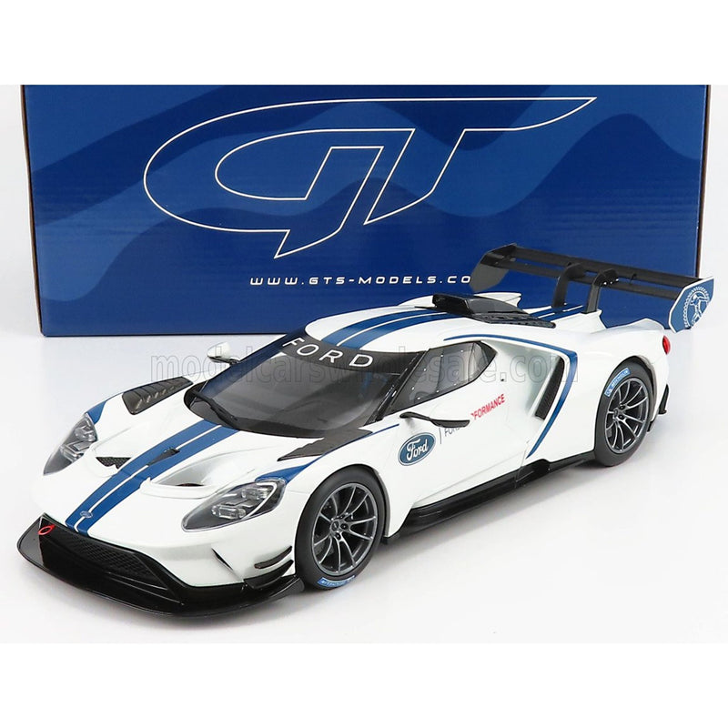 Ford USA GT Mkii N 0 Ford Performance 2020 White Blue - 1:18
