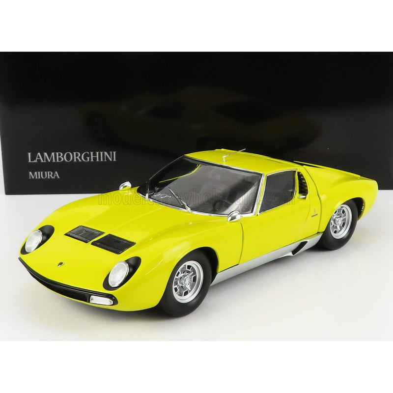 Lamborghini Miura Sv 1970 Yellow - 1:18