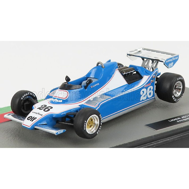 Ligier F1 Js11 N 26 Season 1975 Jacques Laffite Blue White - 1:43