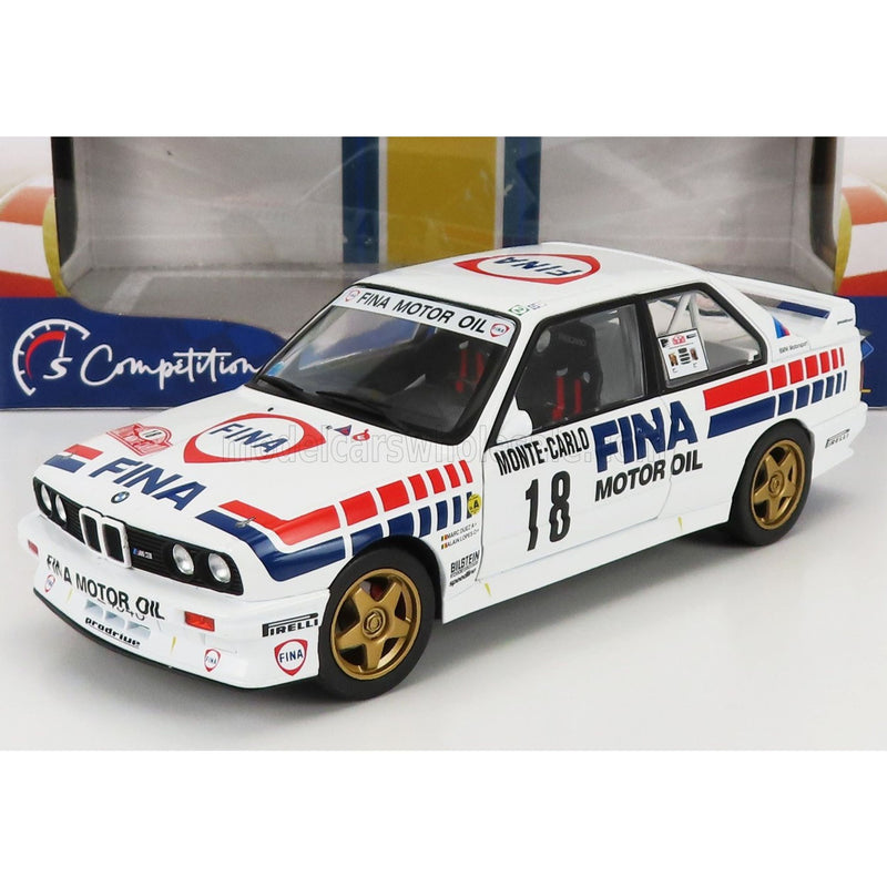 BMW 3-Series M3 E30 Fina Gr.A N 18 Rally Montecarlo 1989 Marc Duez Ala