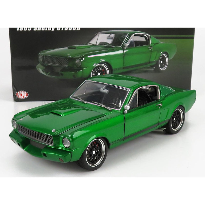 Ford USA Mustang Shelby GT 350R Coupe 1965 Green - 1:18
