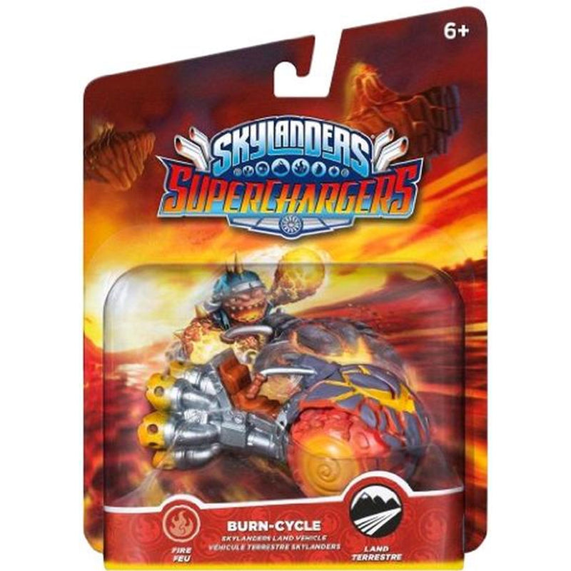 Skylanders SuperChargers Vehicle Burn Cycle Video Game Toy