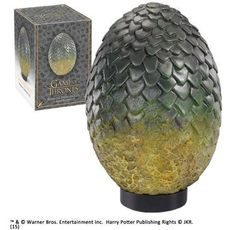 Game Of Thrones Rhaegal Egg Statue