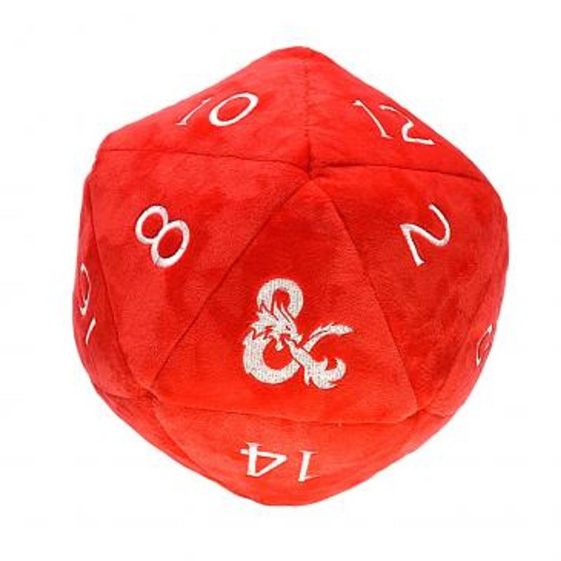 Red And White D20 Jumbo Plush: Dungeons & Dragons DDN