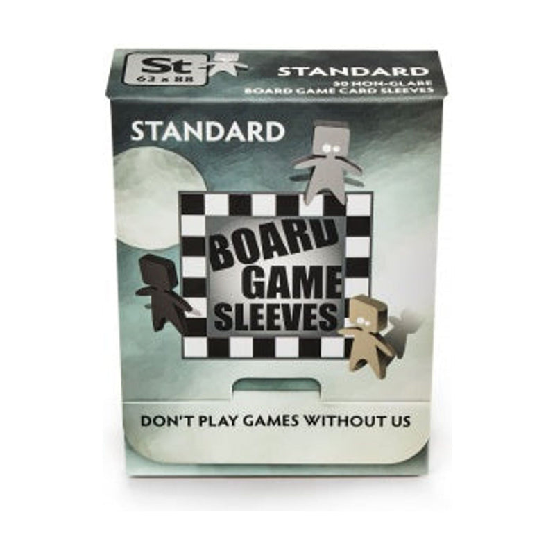 Board Games Sleeves Non-Glare Standard - 63x88 MM - 50 Pieces
