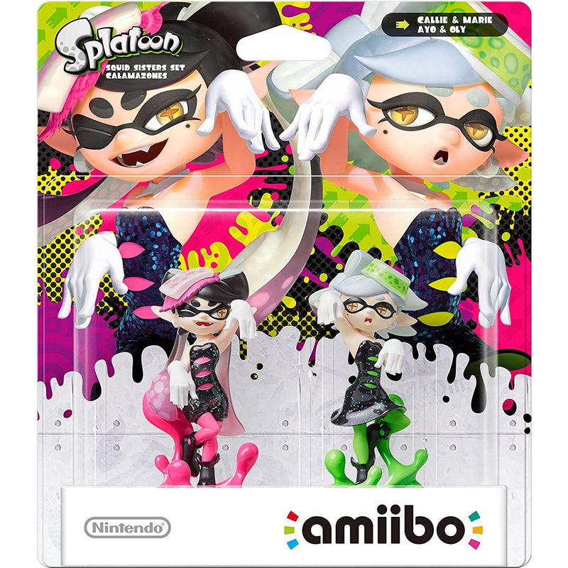 Amiibo Character 2 Pack Callie & Marie Splatoon Collection