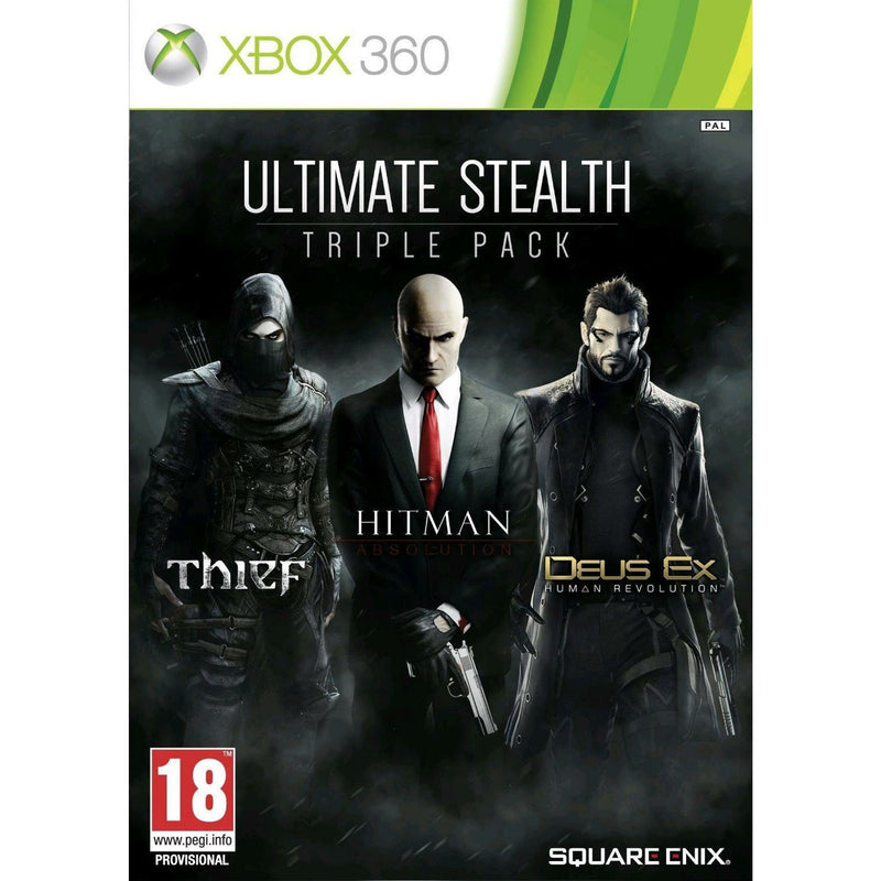 Ultimate Stealth Triple Pack Thief, Hitman Absolution & Deus Ex Human Revolution | Microsoft Xbox 360