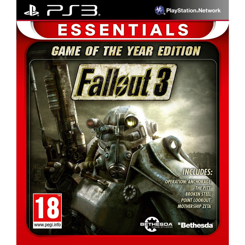 Fallout 3 Game Of The Year Edition Essentials | Sony PlayStation 3