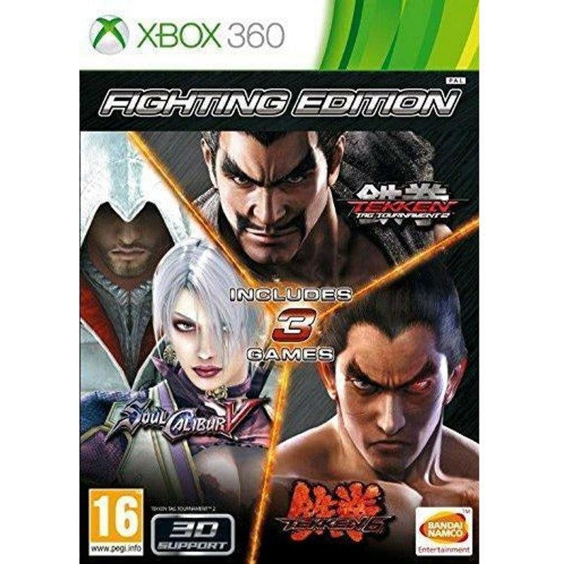 Fighting Edition: Tekken Tag 2, Tekken 6 & Soulcalibur V | Microsoft Xbox 360