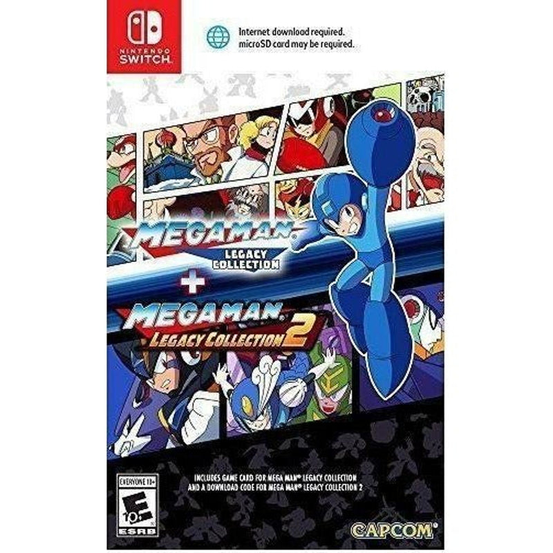 Mega Man Legacy Collection 1 + 2 IMPORT Nintendo Switch