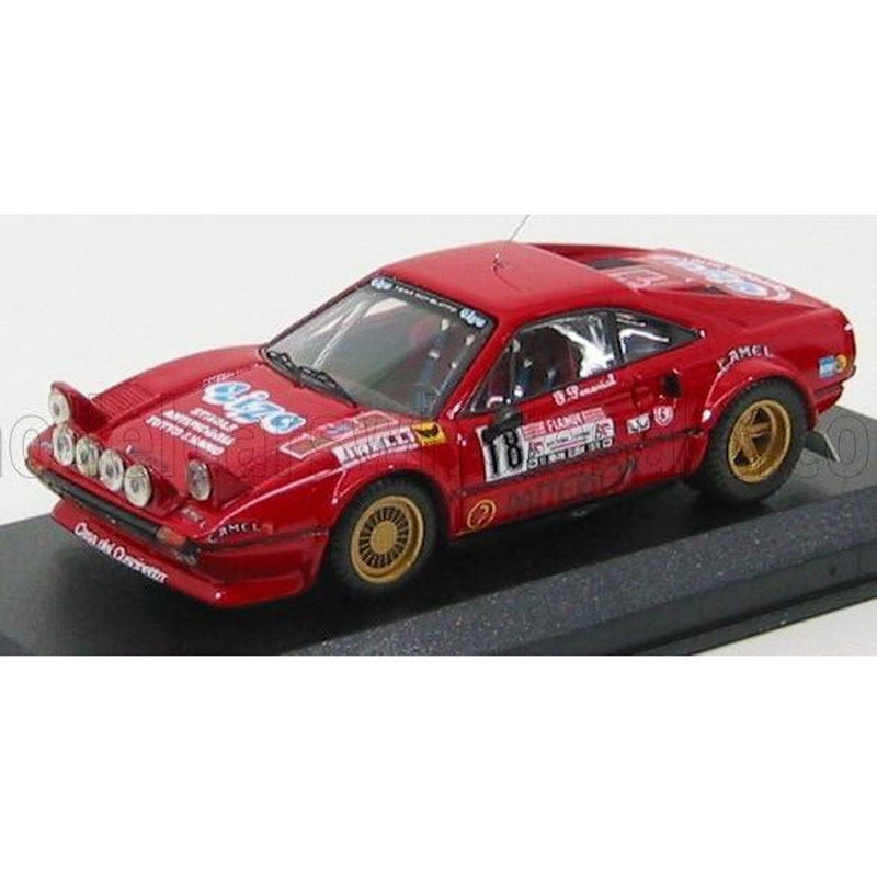 Ferrari 308 GTB Gr4 Rally D'Elba 1978 Liviero - Penariol Red 1:43