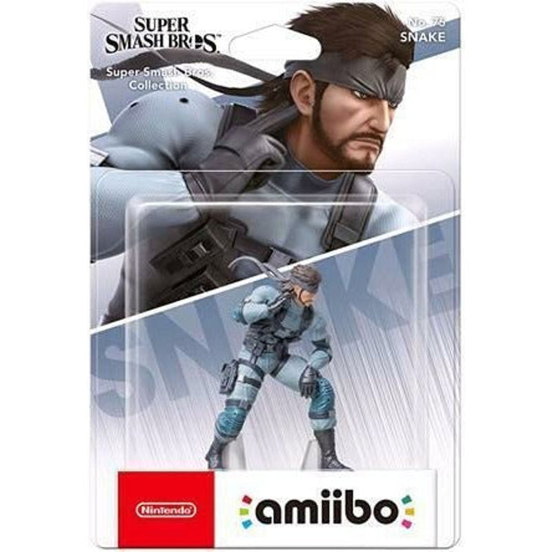 Amiibo Character Snake Metal Gear Solid Super Smash Bros. Collection