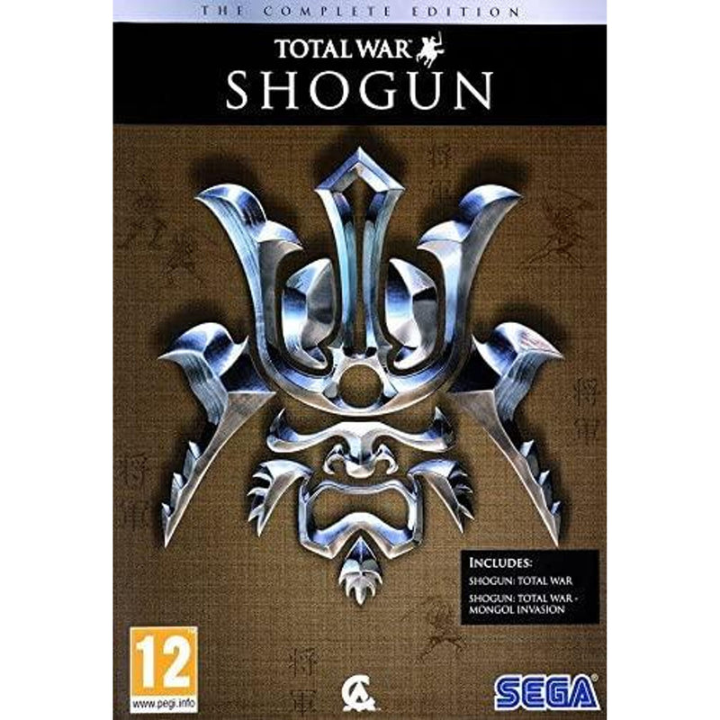 Shogun Total War The Complete Edition Romanian Box English in Game Windows PC