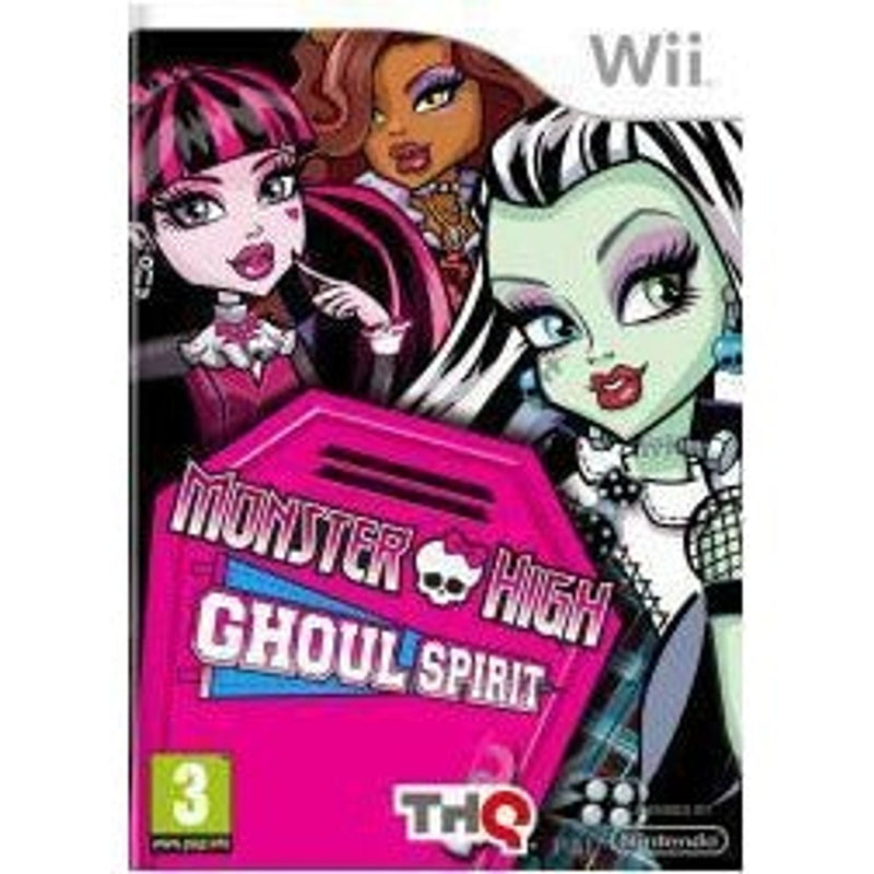 Monster High: Scuola da Paura Ghoul Spirit Italian Box | Nintendo Wii