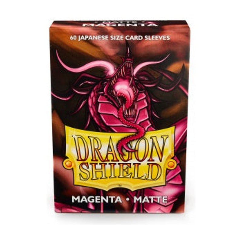Dragon Shield Japanese Matte Sleeves Magenta - 60 Sleeves