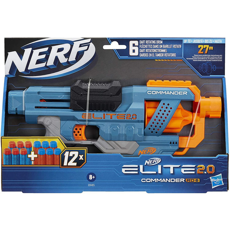 NERF Elite 2.0 Commander Disruptor 2 RC 6 Toys