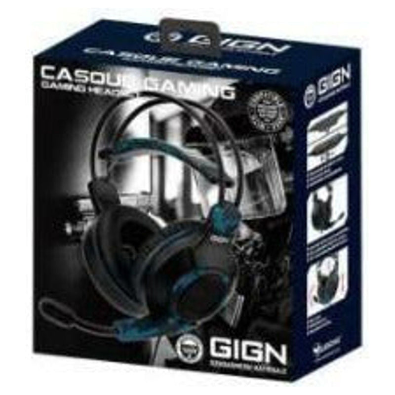 Gign Gaming Headset Black / PS4