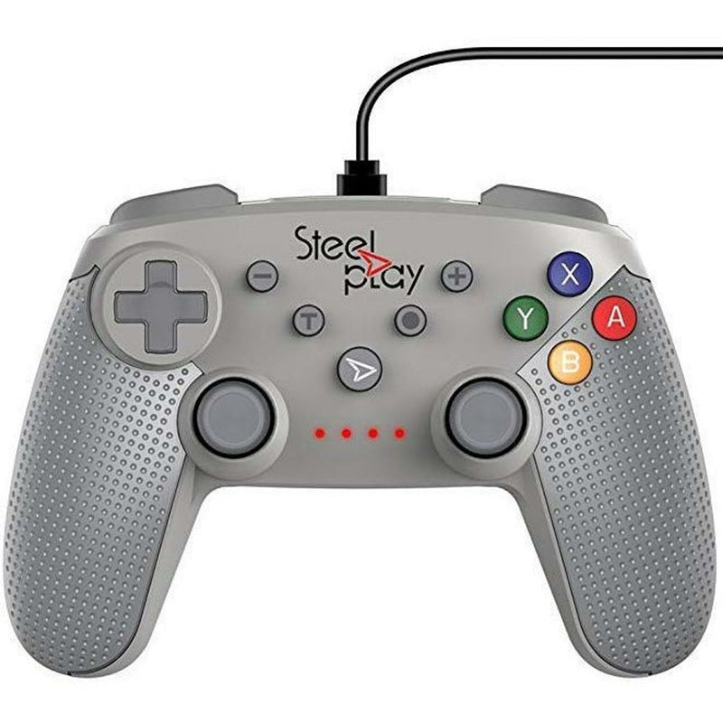 Steelplay - Wired Controller Classic SN Grey | Nintendo Switch