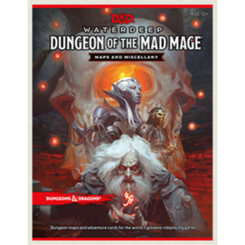 Dungeons & Dragons RPG Dungeon Of The Mad Mage Maps And Miscellany