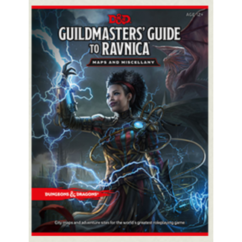 Dungeons & Dragons RPG Guildmaster's Guide To Ravnica RPG Maps And Miscellany