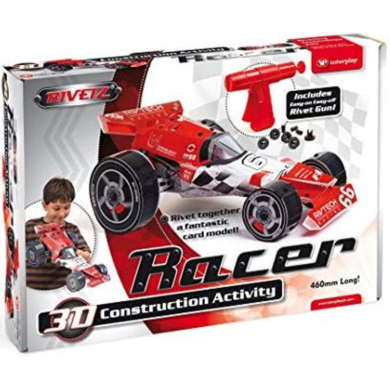 Rivetz 3D Activity Construction Racer Toys