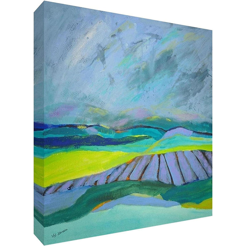 "Lavender In The Storm" Canvas Art Decoration