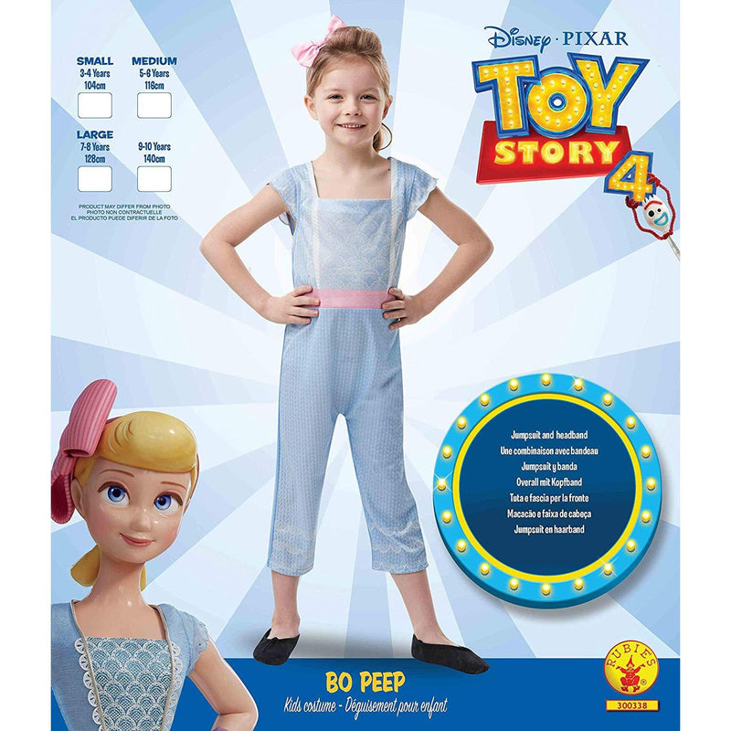 Rubie's Official Disney Toy Story 4, Bo Peep Girls Classic Medium Age 5-6 Years