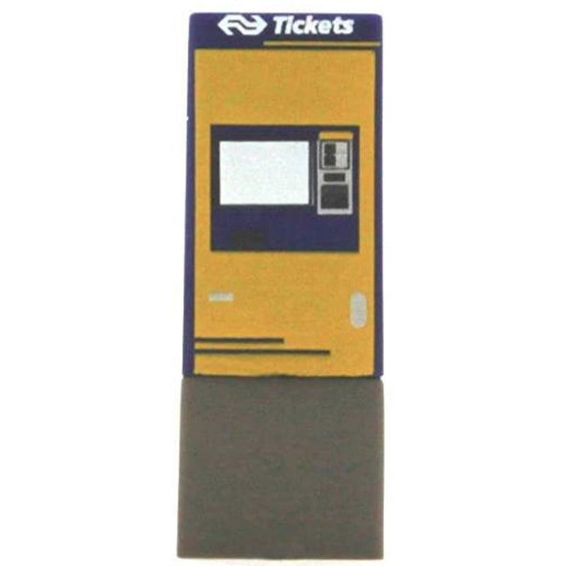 Rietze Automodelle 70295 Fahrkartenautomat Ticket Machine Blue / Yellow Toys