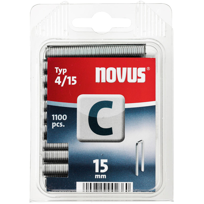 TYP 4 / 15 C-15 mm Staples Pack of 1100 Stationery