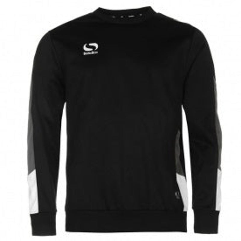 Venata Crew Youth Sweatshirt Black / Charcoal / White