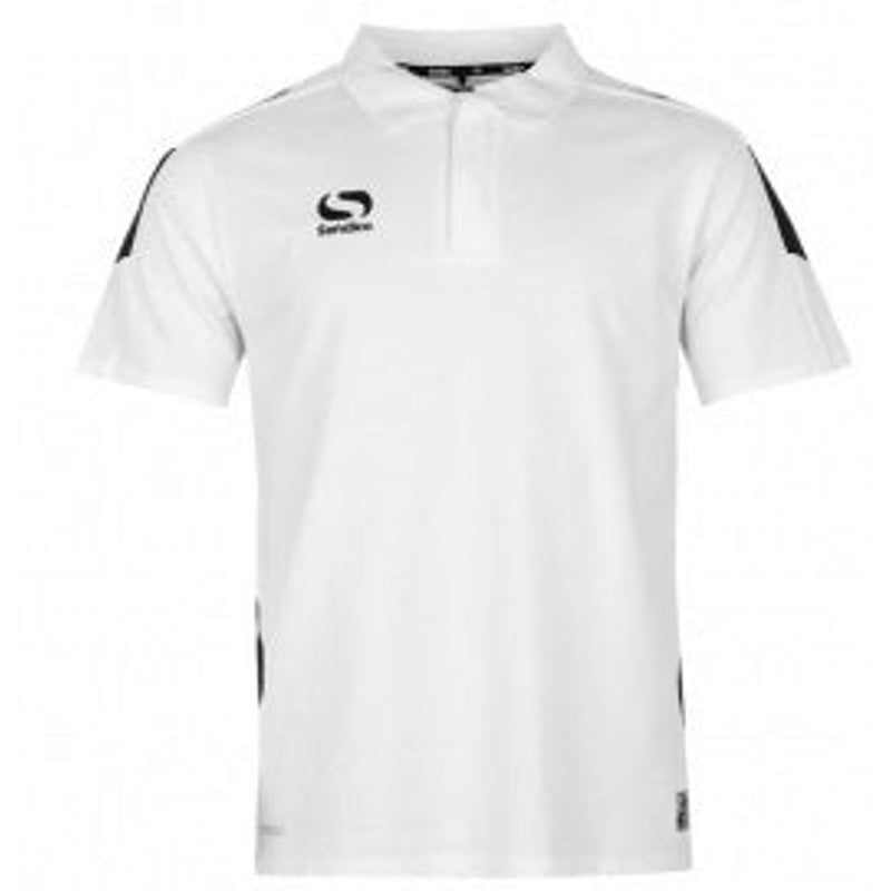 Venata Adult Polo T-Shirt White / White / Black