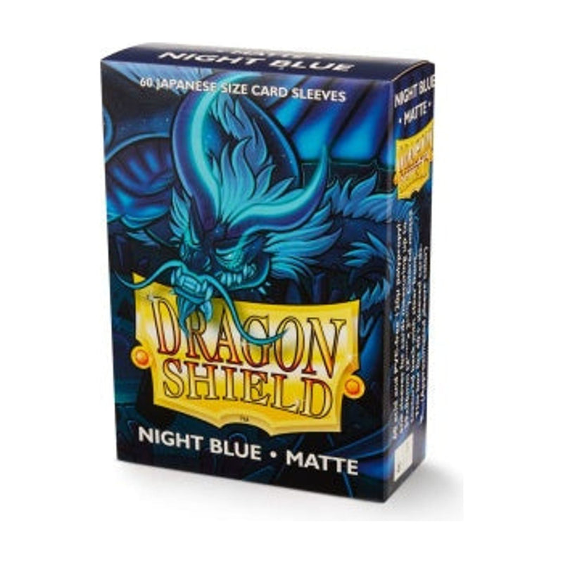 Dragon Shield Japanese Art Matte Sleeves Night Blue Delphion - 60 Sleeves