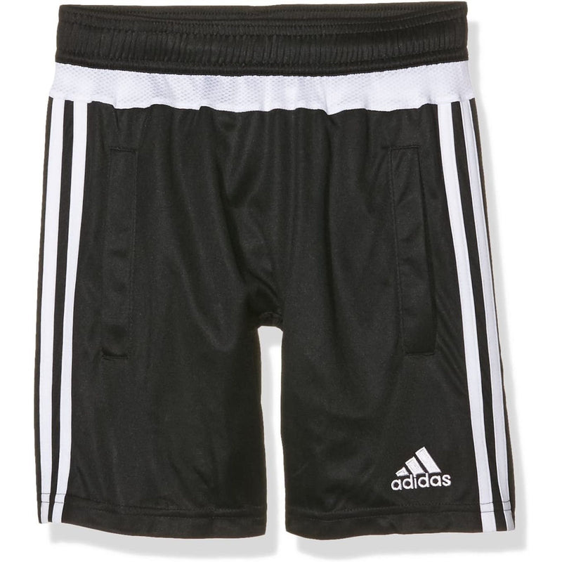Tiro 15 Youth Training Shorts Black / White