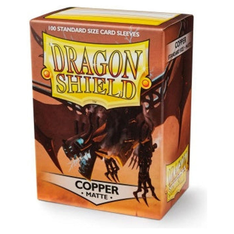 Dragon Shield Standard Matte Sleeves Copper 'Draco Primus' - 100 Sleeves
