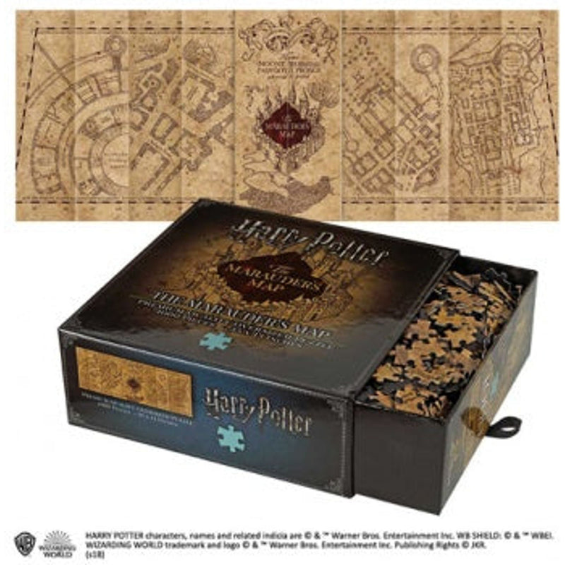 Harry Potter The Marauders Map Cover Puzzle