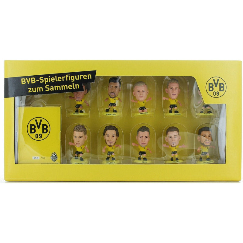 Borussia Dortmund Team Pack 10 Figure 2020/21 Version Classic Kit Figures