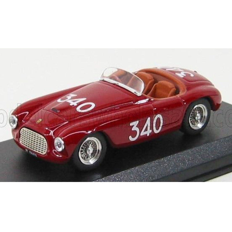 Ferrari 166Mm Spider N 340 Mille Miglia 1951 Castellotti - Rota Red 1:43