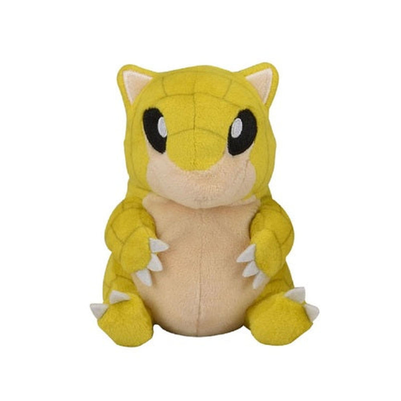 Sandshrew Pokemon Fit / Sitting Cuties Plush 13x13x13cm