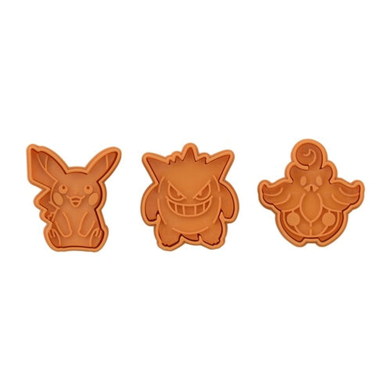 Pikachu, Gengar & Pumpkaboo Pokemon Cookie Mold