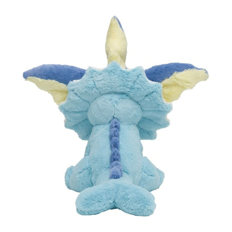 Vaporeon Pokemon Fluffy Hugging Plush Toy 42x47x46cm