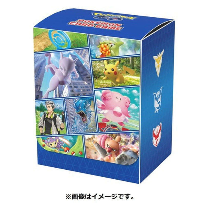 Various Pokemon GO Trading Card Deck Case